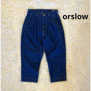 orSlow Billy Jean Cropped Denim Pants - Women's Size S (1) - Tapered Fit